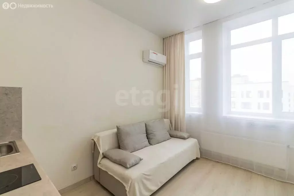 Квартира-студия: Тюмень, Алматинская улица, 6 (19.1 м) - Фото 1