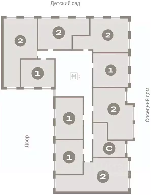 1-к кв. Свердловская область, Екатеринбург пер. Торфяной, 4 (42.9 м) - Фото 2