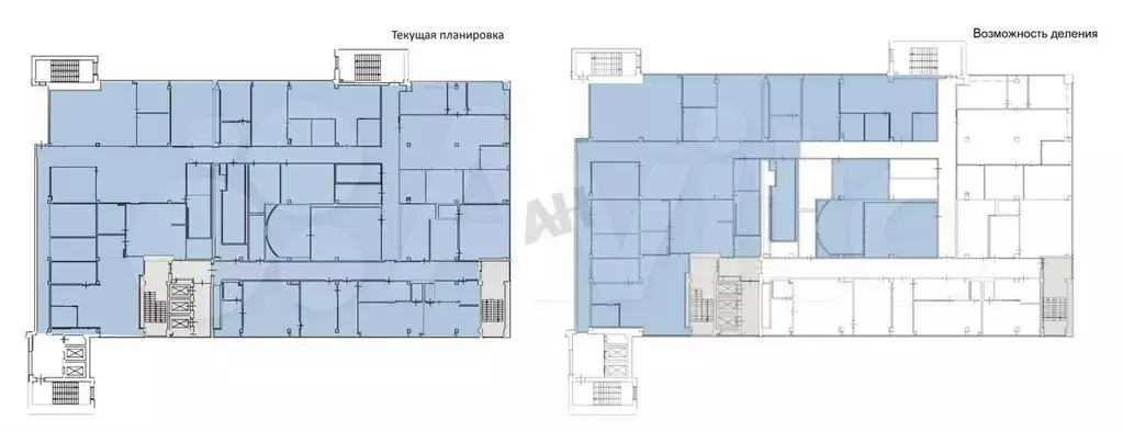 Аренда офиса 1227 м2 м. Давыдково в бизнес-центре - Фото 0