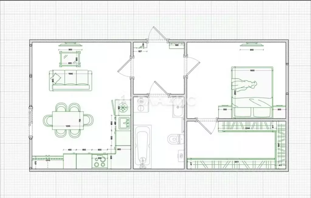 Дом в Московская область, Можайский муниципальный округ, Бородинские ... - Фото 2