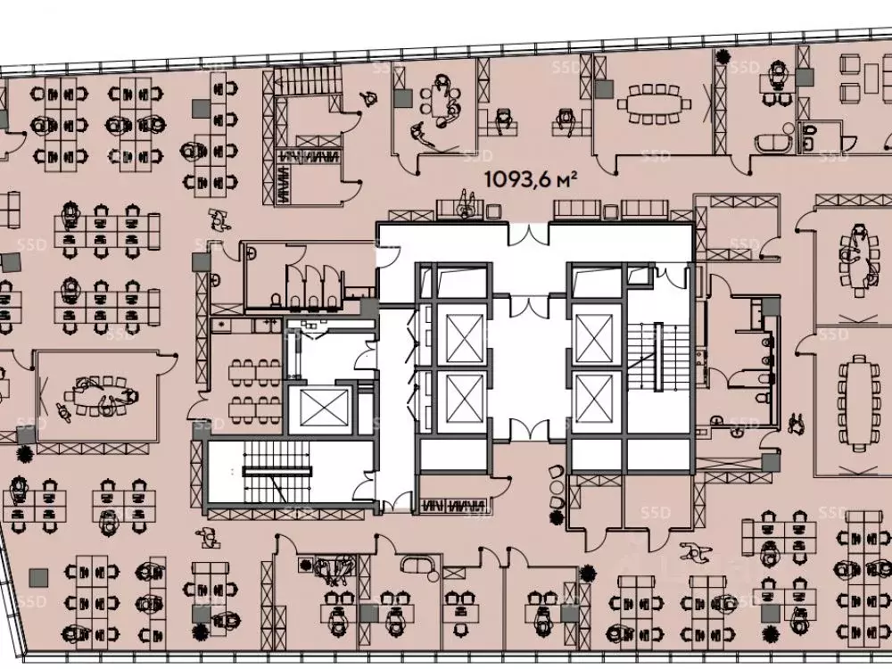 Офис в Москва ул. Обручева, 23С1 (1094 м) - Фото 1