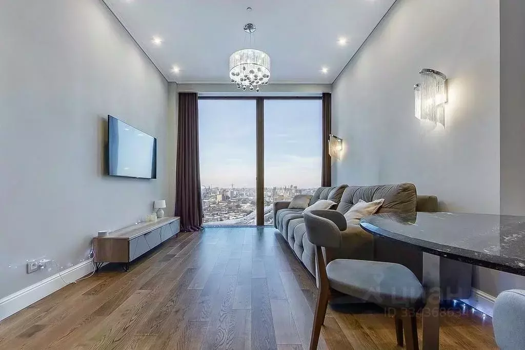 2-к кв. Москва 1-й Красногвардейский проезд, 22с2 (58.0 м) - Фото 1
