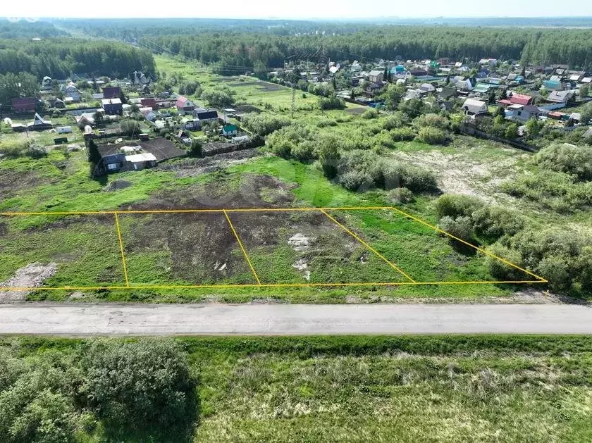 Участок в Тюменский район, деревня Решетникова (8 м) - Фото 0