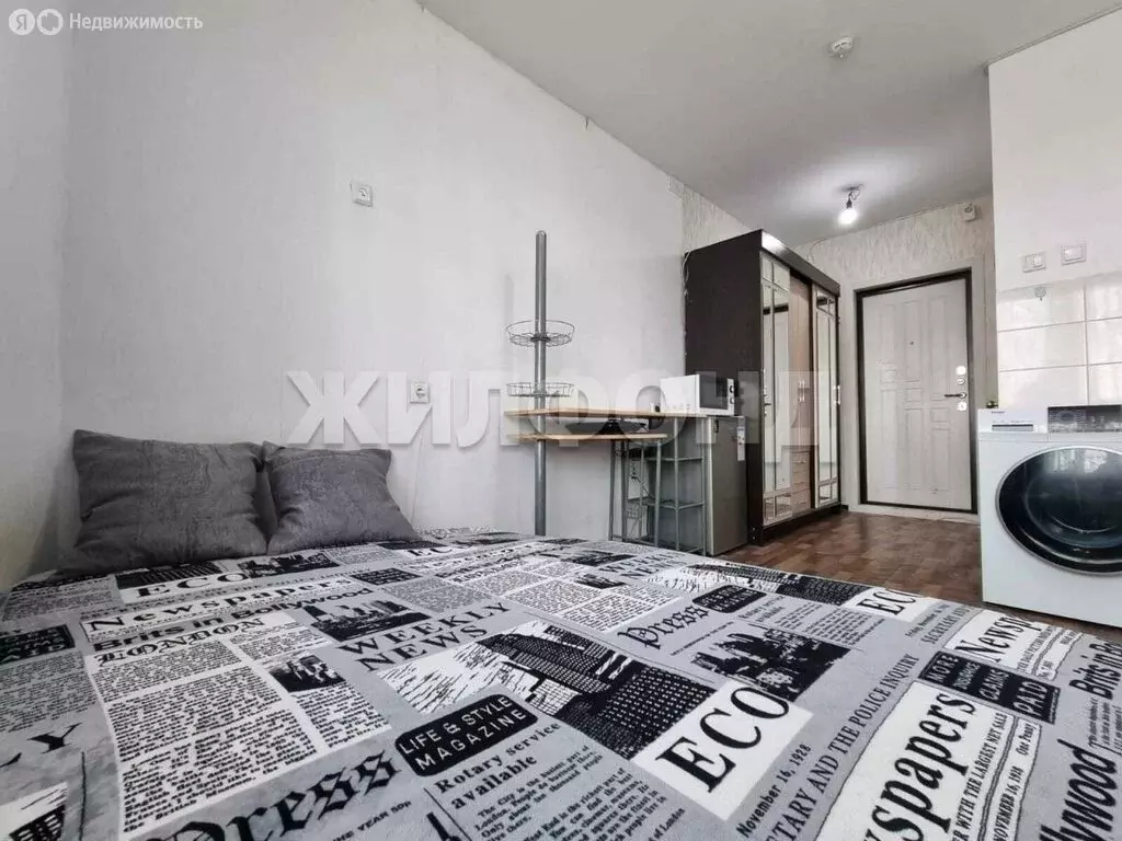 Квартира-студия: Новосибирск, улица Титова, 276 (20.4 м) - Фото 1