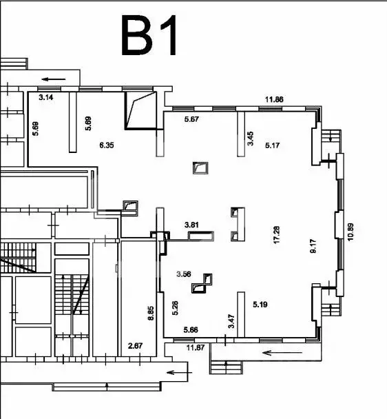 Торговая площадь в Москва Погонный проезд, 3ак2 (273 м) - Фото 2