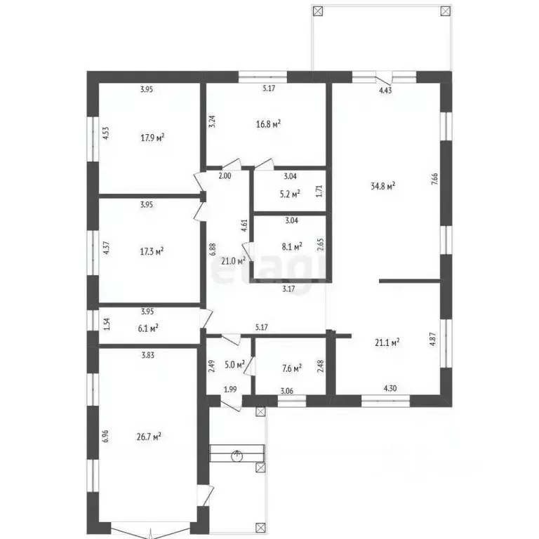 Дом в Башкортостан, Ишимбайский район, Ишеевский сельсовет, д. Октябрь ... - Фото 2