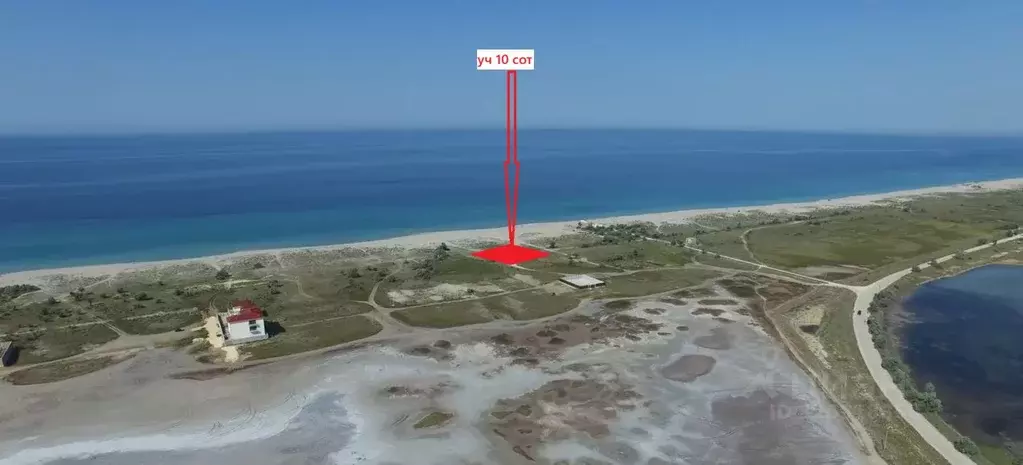 Участок в Крым, Сакский район, Штормовское с/пос, Вотчина СНТ  (10.0 ... - Фото 0