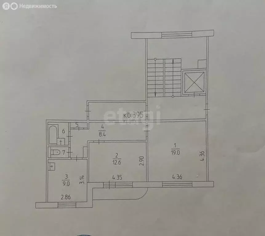 2-комнатная квартира: Пермь, улица Мира, 115 (53 м) - Фото 0