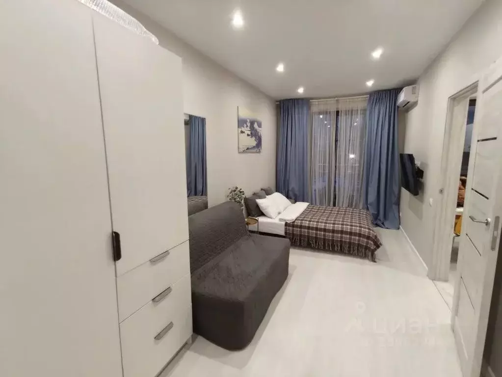 1-к кв. Татарстан, Казань ул. Волкова, 12 (30.0 м) - Фото 1