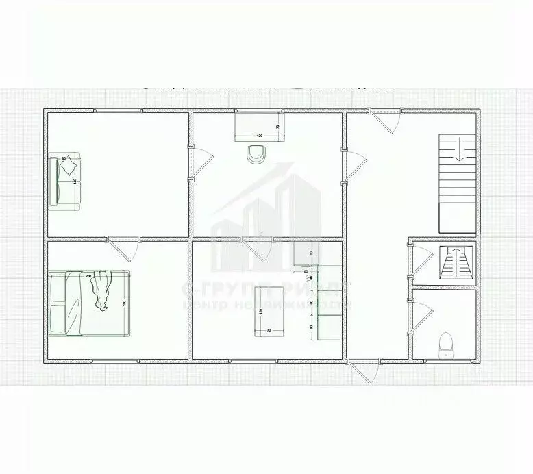 Дом в Калининградская область, Гурьевский муниципальный округ, пос. ... - Фото 2