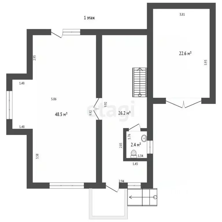 Дом в Калининградская область, Калининград Цирковая ул., 20 (268 м) - Фото 2