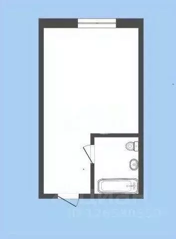 Студия Кемеровская область, Новокузнецк ул. Климасенко, 1/2 (17.0 м) - Фото 2
