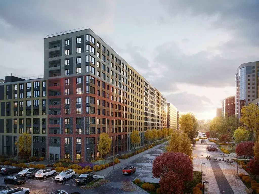 Гараж в Санкт-Петербург Аквилон Ливз жилой комплекс (13 м) - Фото 2