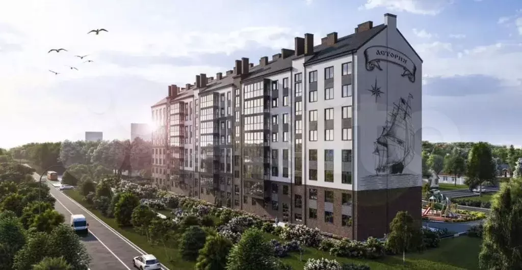3-к. квартира, 76,6 м, 8/8 эт. - Фото 0