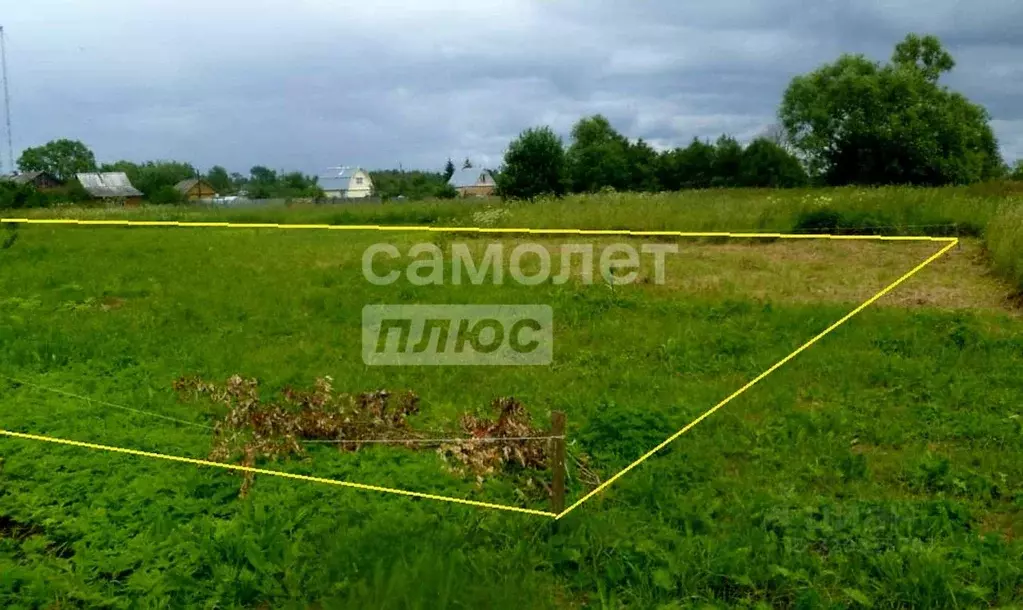 Участок в Калужская область, Боровский район, Ворсино с/пос, д. ... - Фото 1