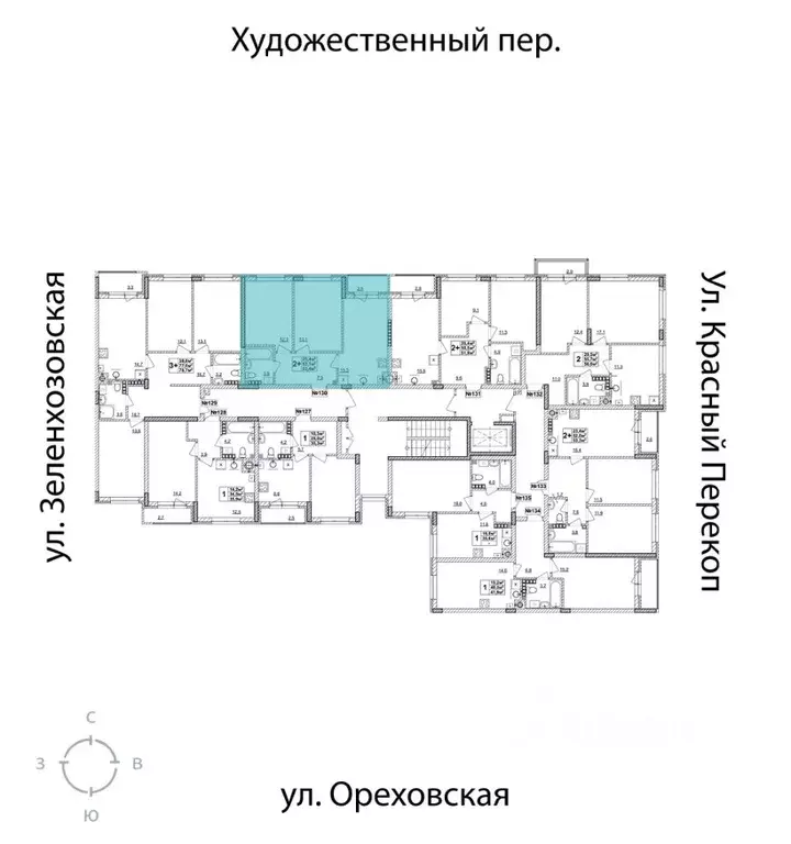 2-к кв. Нижегородская область, Нижний Новгород Смородина жилой ... - Фото 2