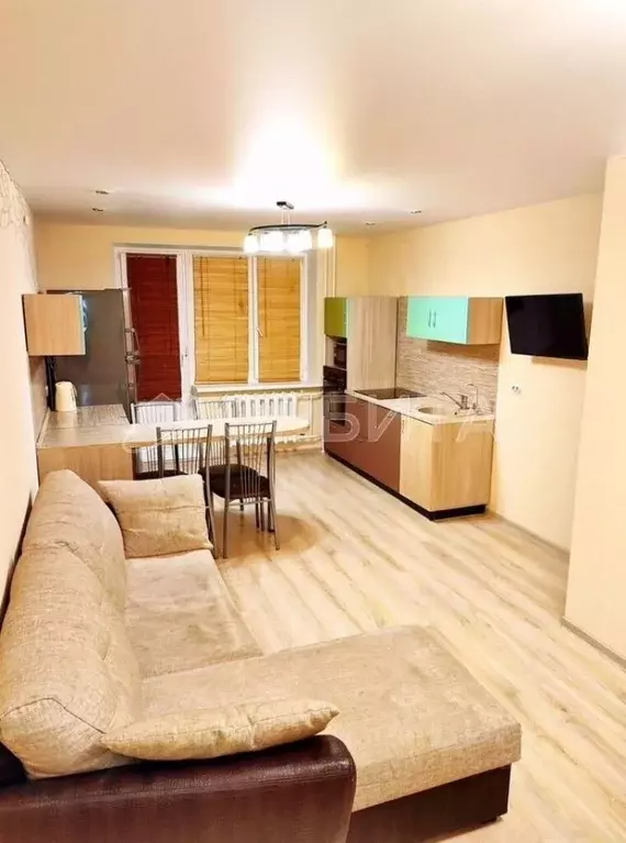 2-к кв. Тюменская область, Тюмень ул. Дмитрия Менделеева, 12к1 (66.1 ... - Фото 1