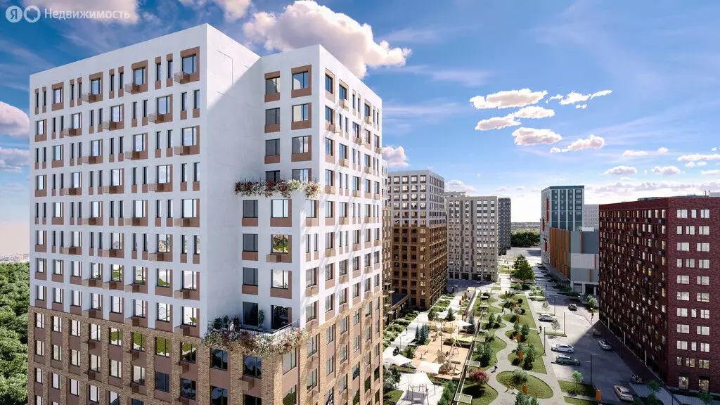 2-комнатная квартира: Тюмень, улица Новосёлов, 96 (72.28 м) - Фото 1