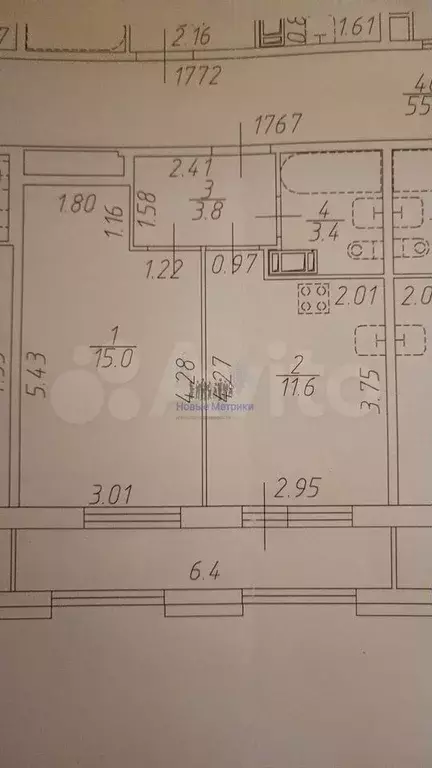 1-к. квартира, 40 м, 10/13 эт. - Фото 0