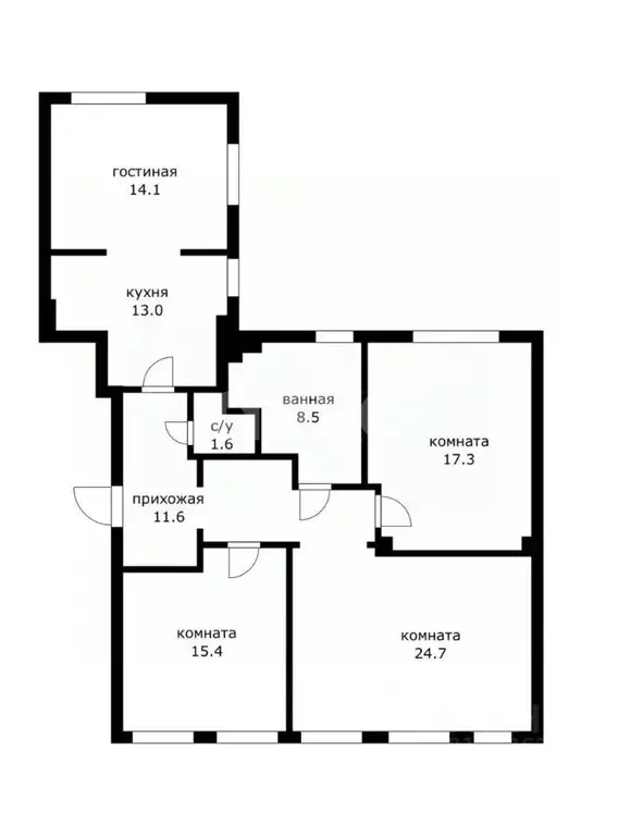 Офис в Москва Тверская ул., 6С3 (107 м) - Фото 2