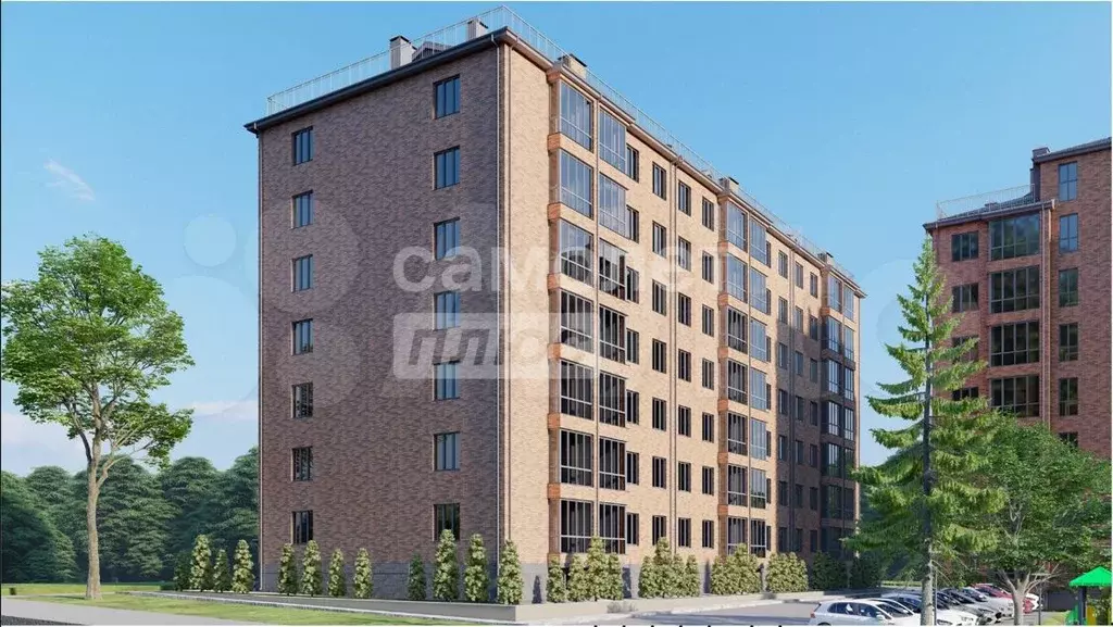 1-к. квартира, 40 м, 3/7 эт. - Фото 1