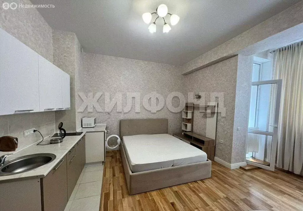 Квартира-студия: Сочи, микрорайон Мамайка, Крымская улица, 89 (29.5 м) - Фото 2