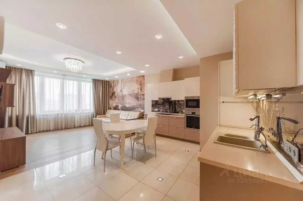 3-к кв. Москва ул. Архитектора Власова, 8 (95.0 м) - Фото 2