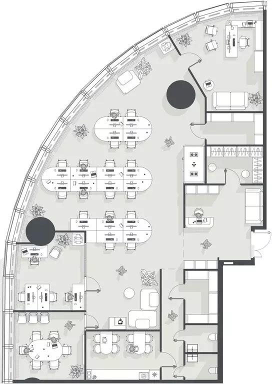 Офис (228.28 м) - Фото 2