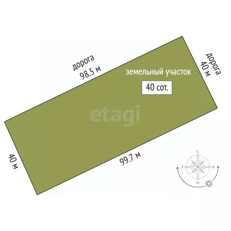 Участок в Тюменская область, Нижнетавдинский муниципальный округ, ... - Фото 2