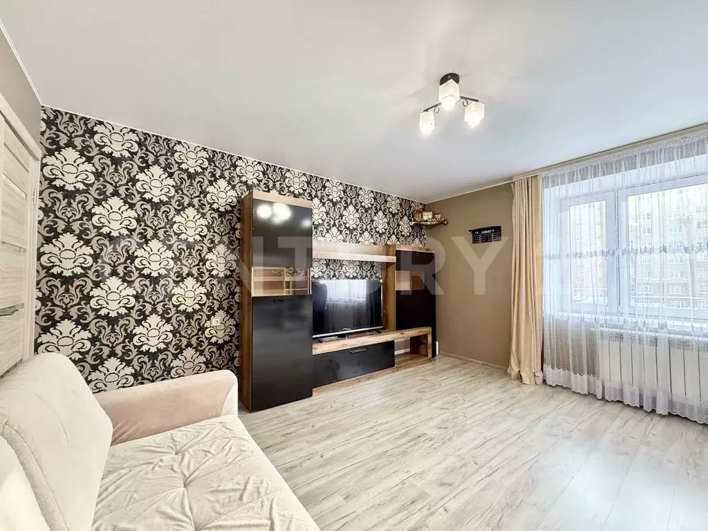 1-к кв. Чувашия, Чебоксары Новый Город мкр, ул. Новогородская, 40 ... - Фото 1