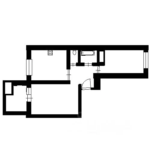 2-к кв. Санкт-Петербург Пулковское ш., 42к6 (54.0 м) - Фото 1