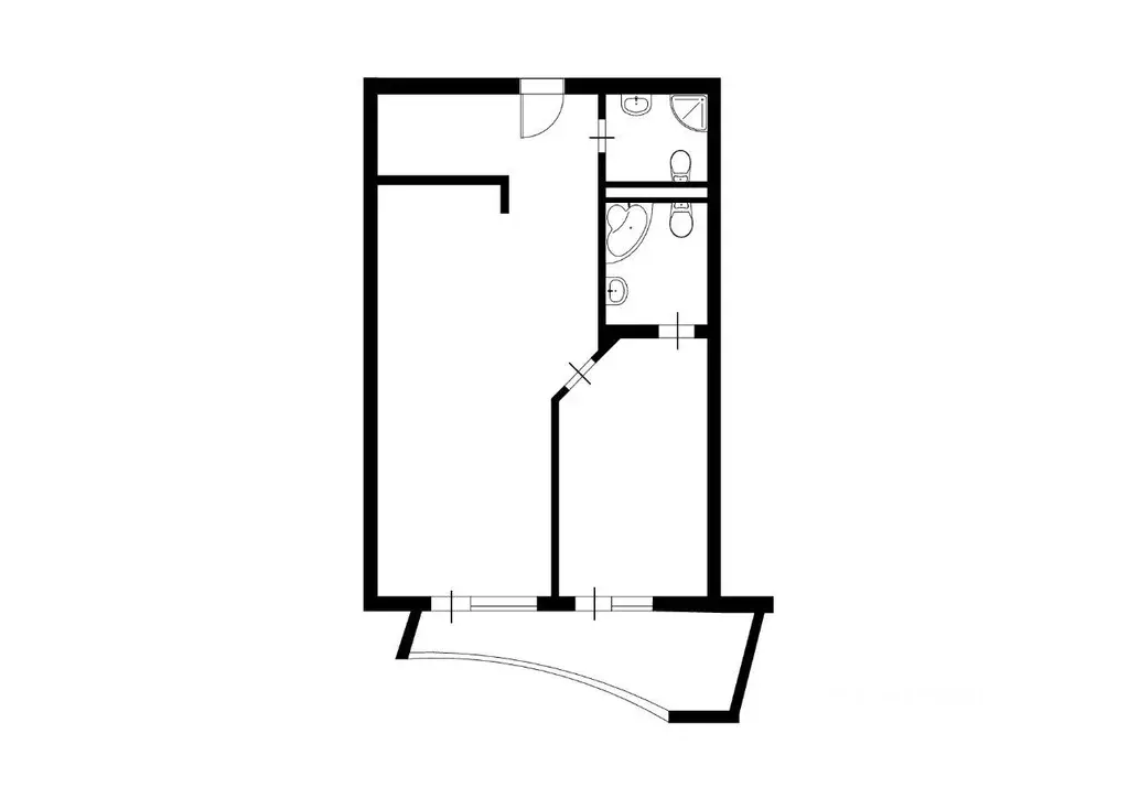 Квартира, 2 комнаты, 82 м - Фото 0