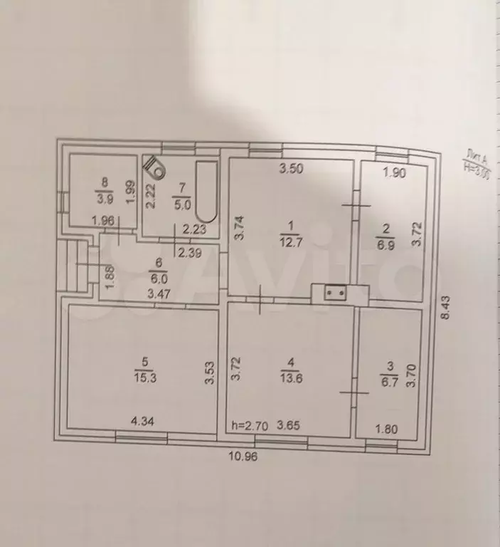 Дом 76 м на участке 7 сот. - Фото 1