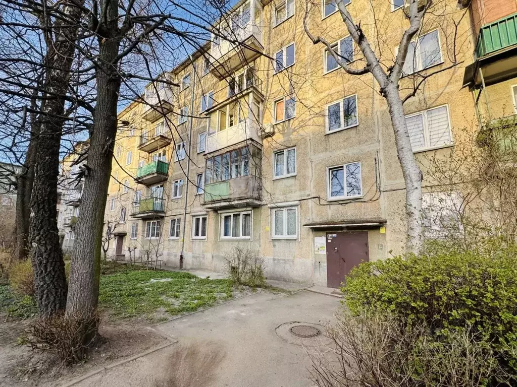 2-к кв. Калининградская область, Калининград Пионерская ул., 46 (44.6 ... - Фото 1