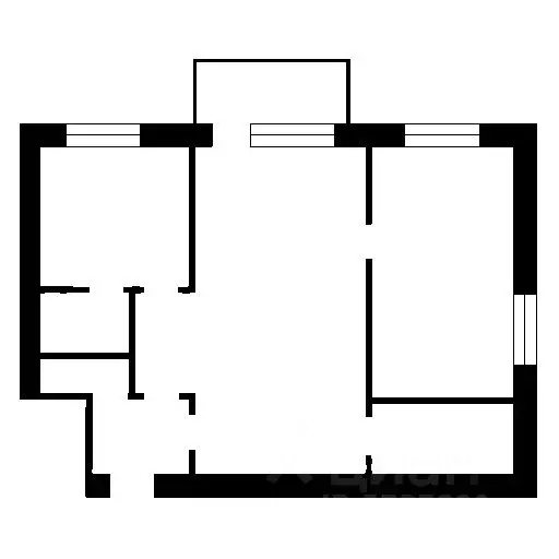 2-к кв. Тульская область, Тула ул. Вознесенского, 1 (46.0 м) - Фото 1