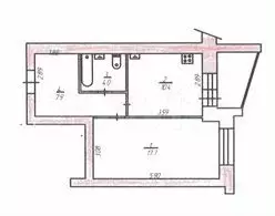 1-к. квартира, 40 м, 1/5 эт. - Фото 0