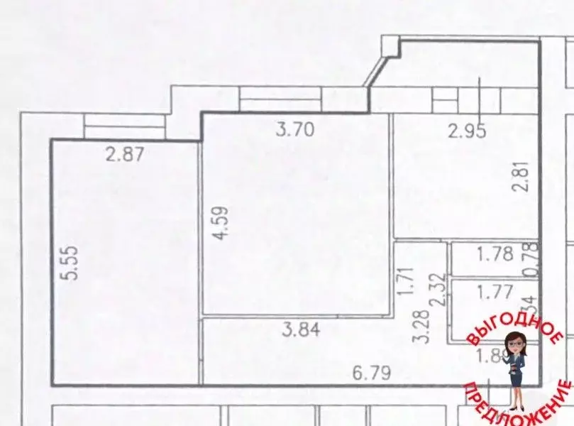 2-к кв. Кировская область, Киров ул. Василия Жуковского, 6 (56.3 м) - Фото 1