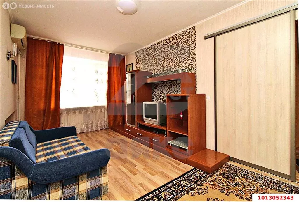 1-комнатная квартира: Краснодар, Уральская улица, 115 (36.2 м) - Фото 1
