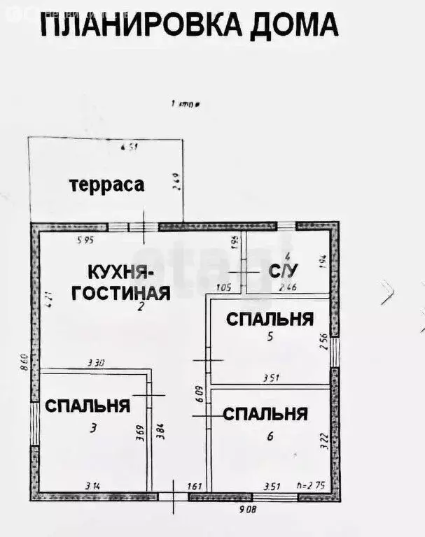 Дом в Чекон, улица Мира (78 м) - Фото 1