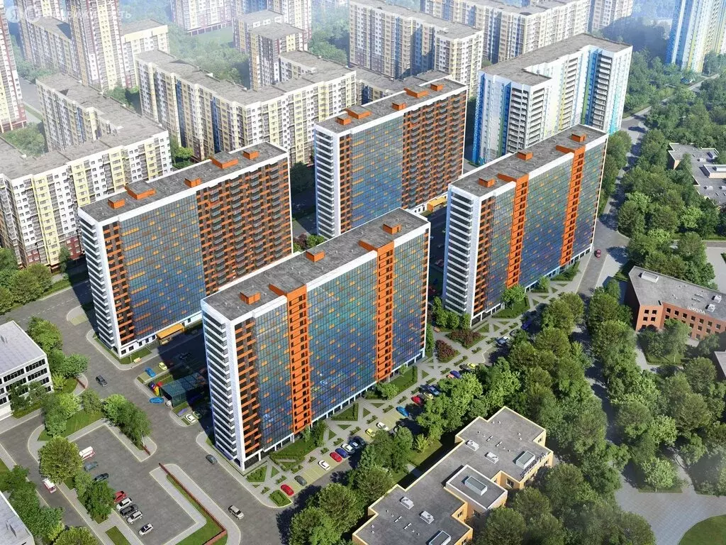 Квартира-студия: Санкт-Петербург, Среднерогатская улица, 16к4 (23 м) - Фото 1
