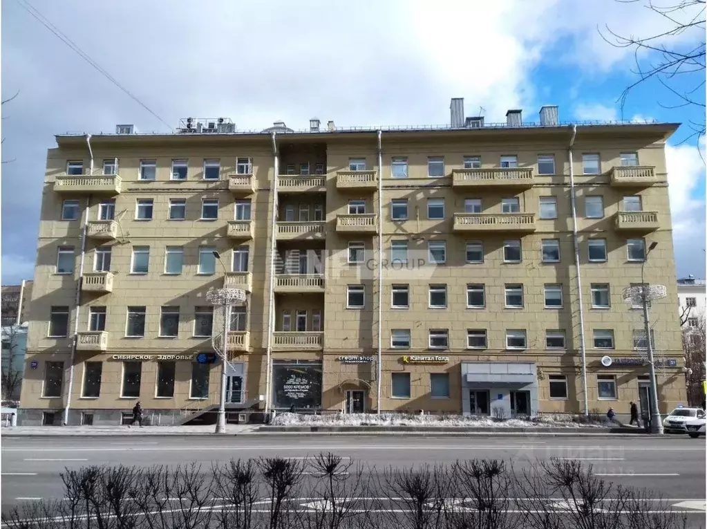 Помещение свободного назначения в Москва ул. Большая Якиманка, 39 (126 ... - Фото 0