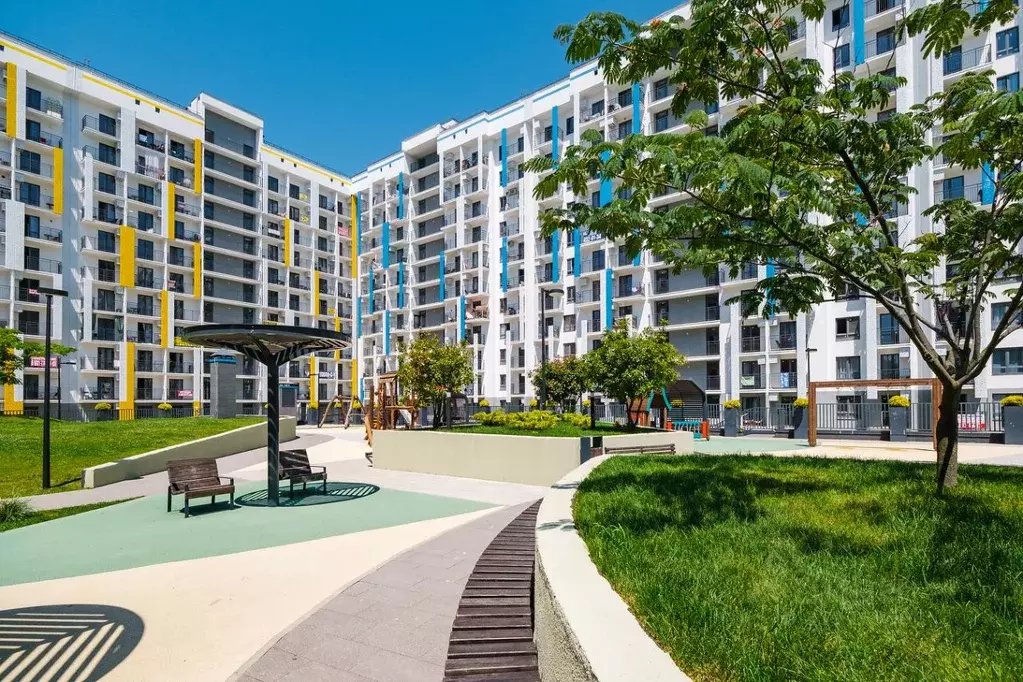Студия Краснодарский край, Сочи ул. Искры, 88к6 (31.0 м) - Фото 1