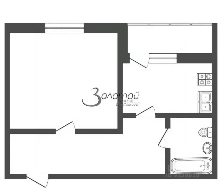 1-к кв. Ставропольский край, Кисловодск Пионерская ул., 1 (39.0 м) - Фото 2