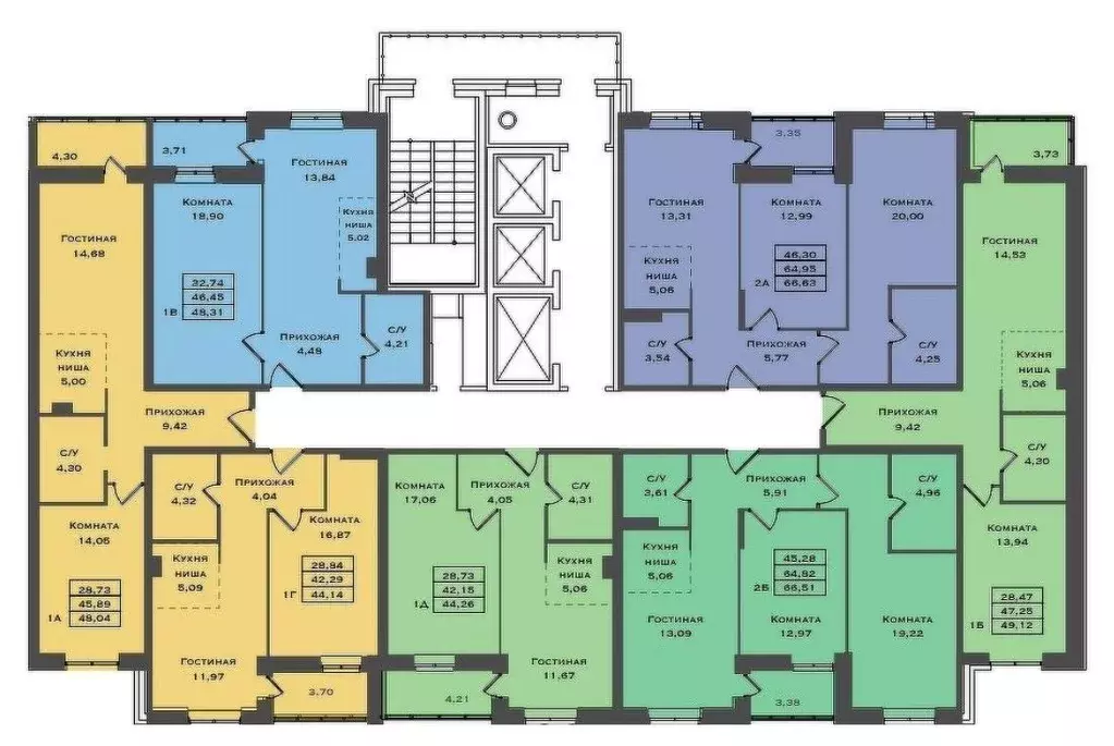 1-к кв. Ханты-Мансийский АО, Сургут 51-й мкр, Сити Парк жилой комплекс ... - Фото 2