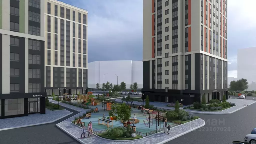 3-к кв. Брянская область, Брянск Школьный жилой комплекс (80.18 м) - Фото 1