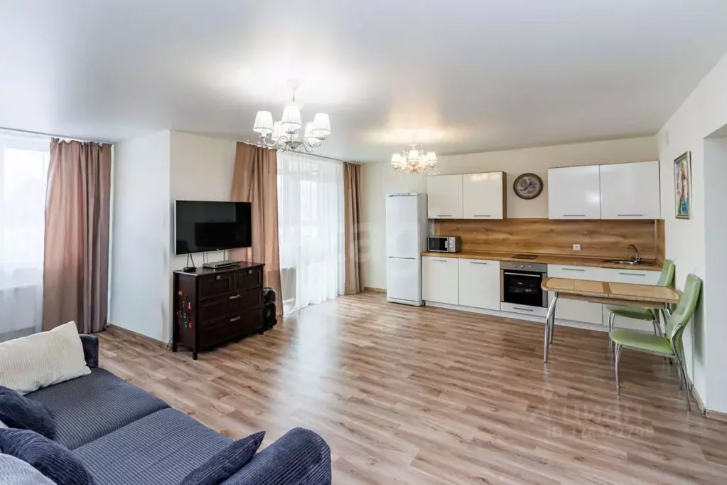 1-к кв. Тюменская область, Тюмень ул. Червишевский Тракт, 47к3 (61.5 ... - Фото 1