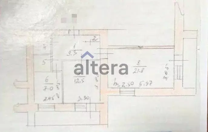 2-к кв. Татарстан, Казань ул. Кулахметова, 22 (65.0 м) - Фото 1