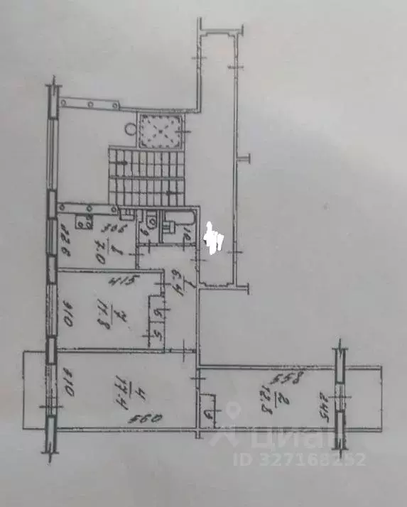 3-к кв. Новосибирская область, Новосибирск Северо-Чемской жилмассив, ... - Фото 1