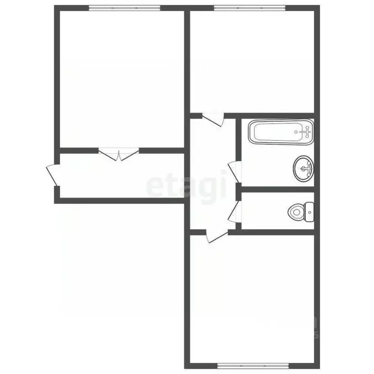 2-к кв. Владимирская область, Ковров ул. Абельмана, 38 (49.7 м) - Фото 0