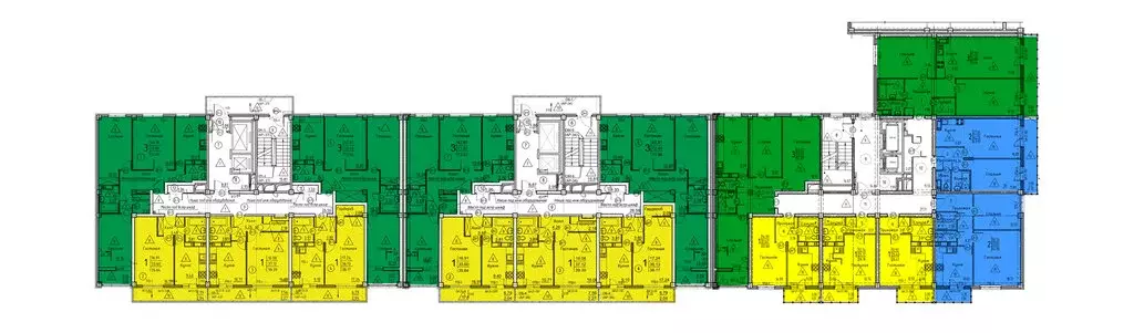 3-комнатная квартира: Пенза, улица Генерала Глазунова, 11 (73.96 м) - Фото 1